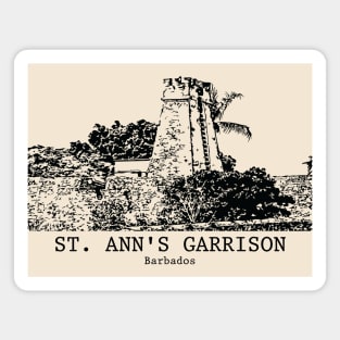 St. Ann's Garrison - Barbados Magnet